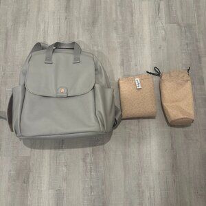 Babymel Robyn Convertible Faux Leather Diaper Bag